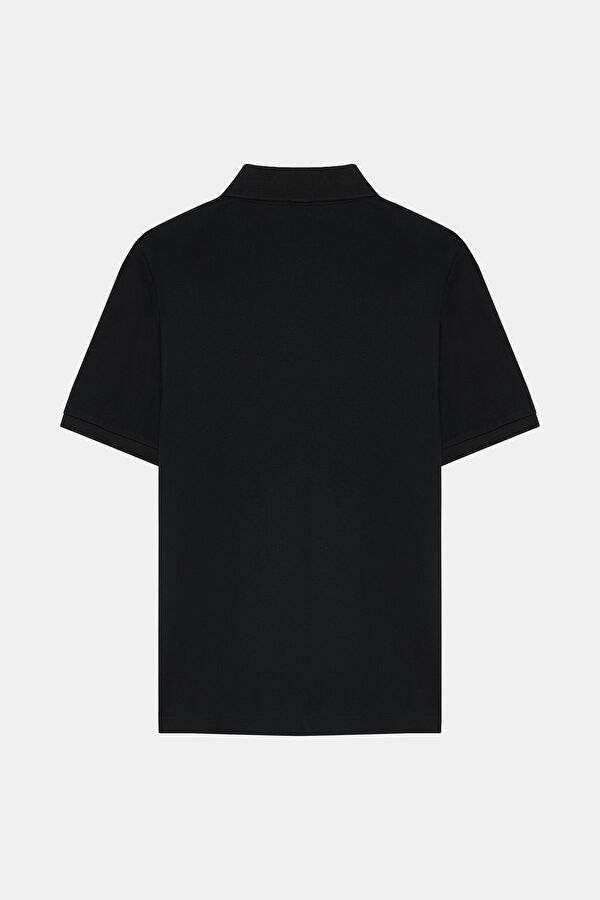 SİYAH POLO YAKA T-SHIRT 2