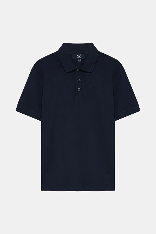 LACİVERT POLO YAKA T-SHIRT