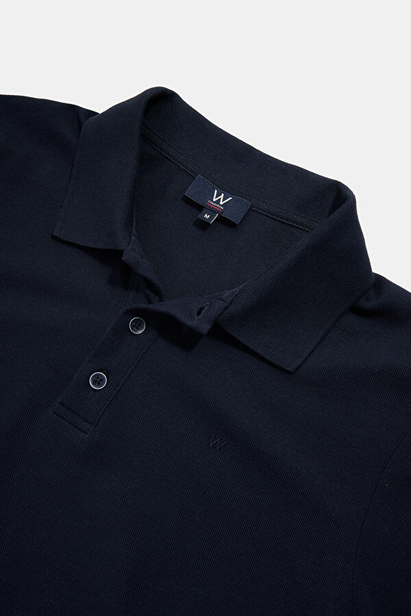 LACİVERT POLO YAKA T-SHIRT 3