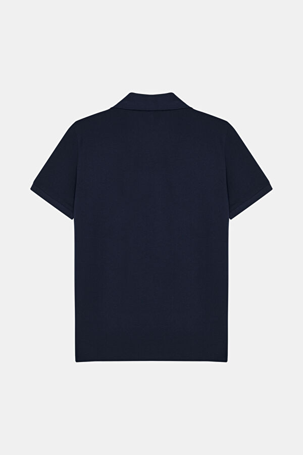 LACİVERT POLO YAKA T-SHİRT 2