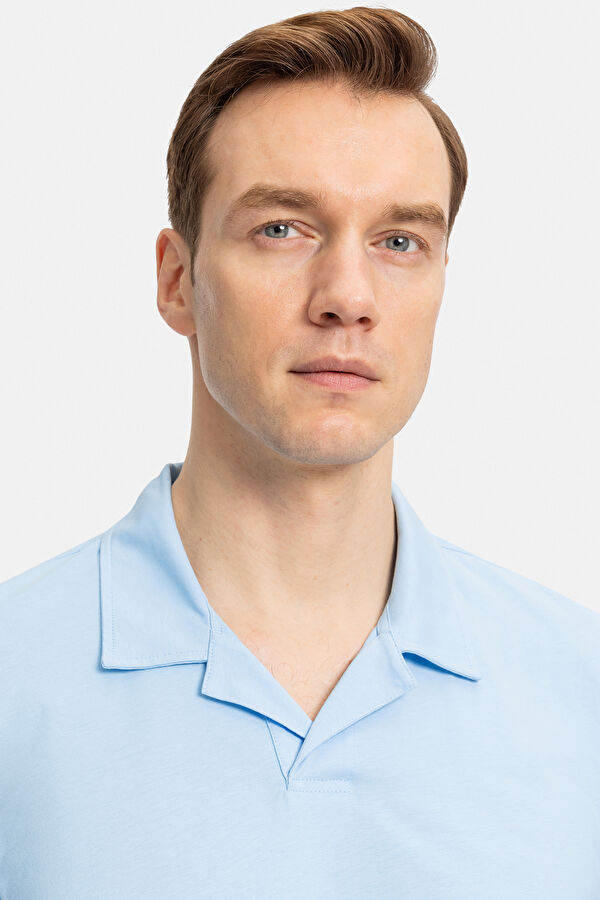 TURKUAZ POLO YAKA T-SHIRT 2