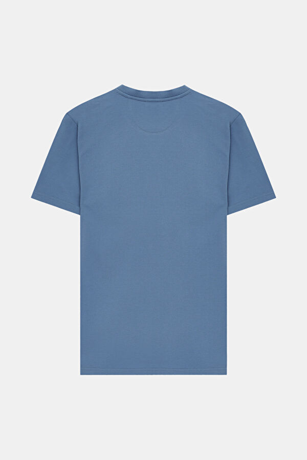 MAVİ BİSİKLET YAKA T-SHIRT 2