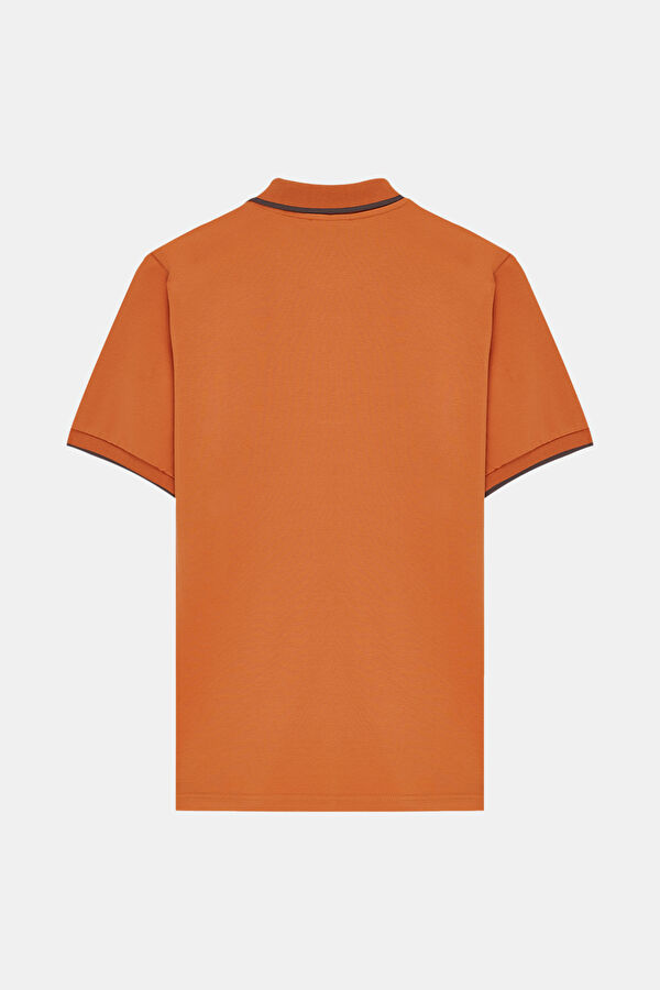 TURUNCU POLO YAKA T-SHIRT 2
