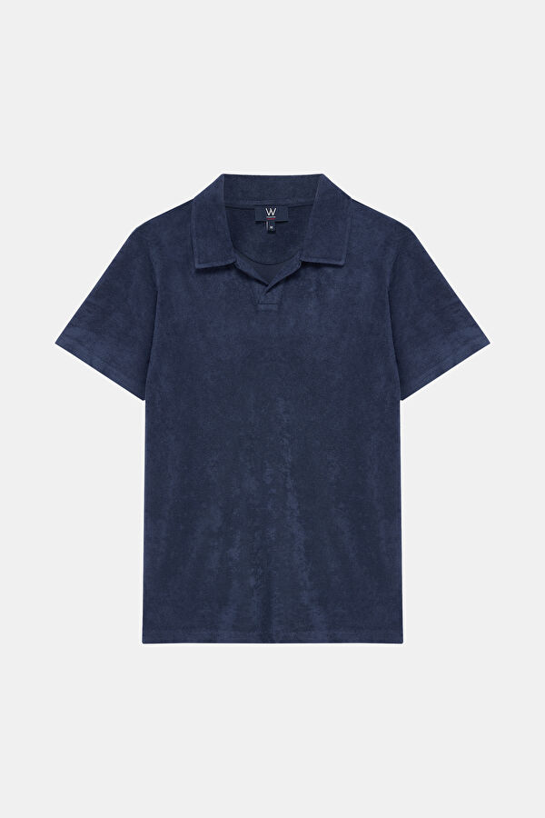 LACİVERT POLO YAKA T-SHIRT 4
