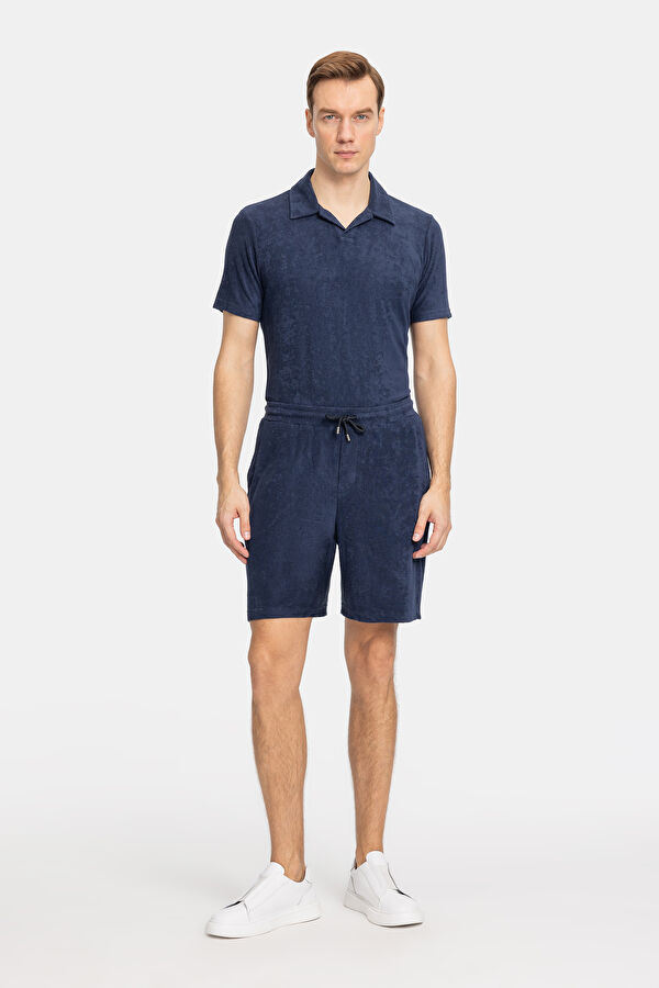 LACİVERT POLO YAKA T-SHIRT 2
