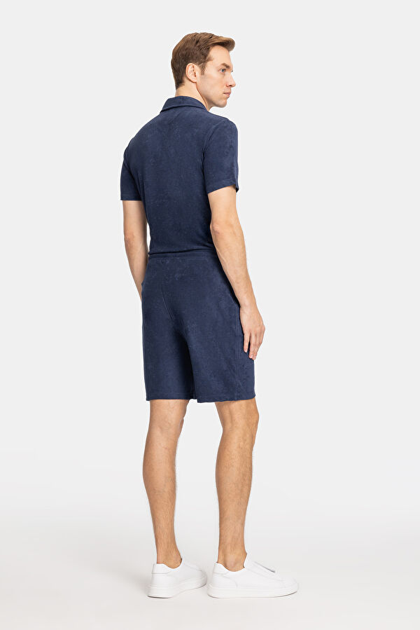 LACİVERT POLO YAKA T-SHIRT 3