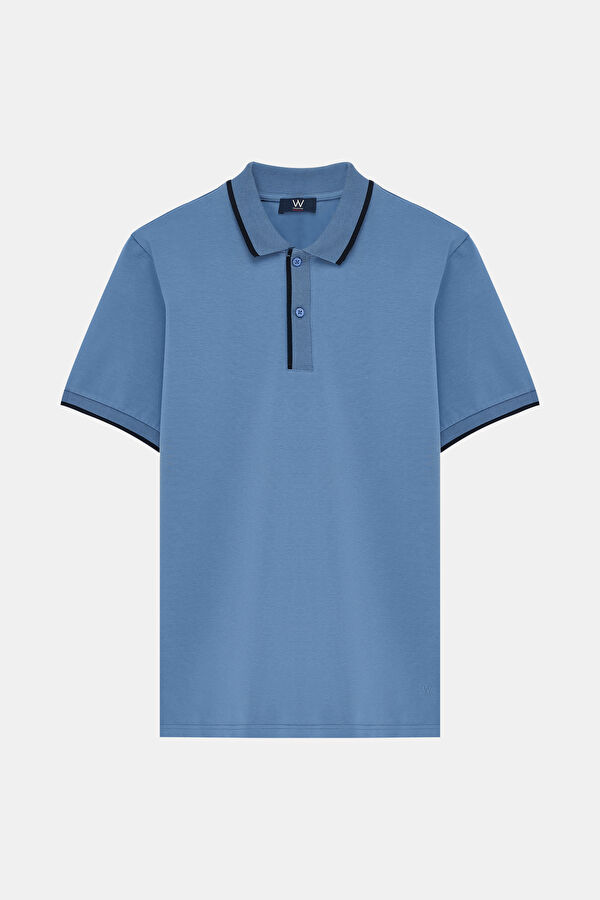MAVİ POLO YAKA T-SHIRT