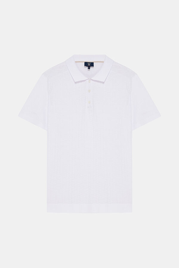 BEYAZ POLO YAKA T-SHIRT