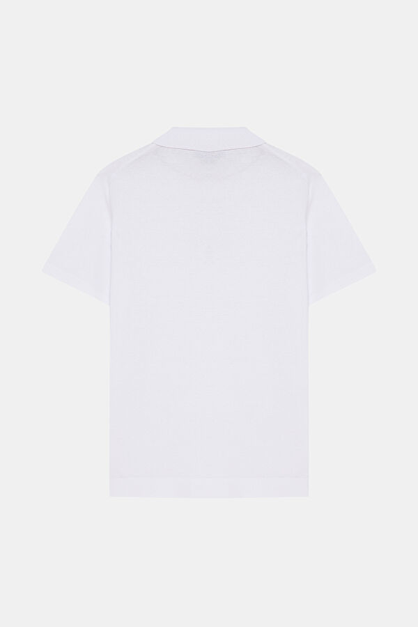 BEYAZ POLO YAKA T-SHIRT 2