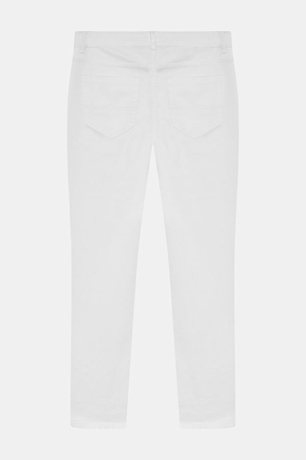 REGULAR BEYAZ JEAN PANTOLON 4