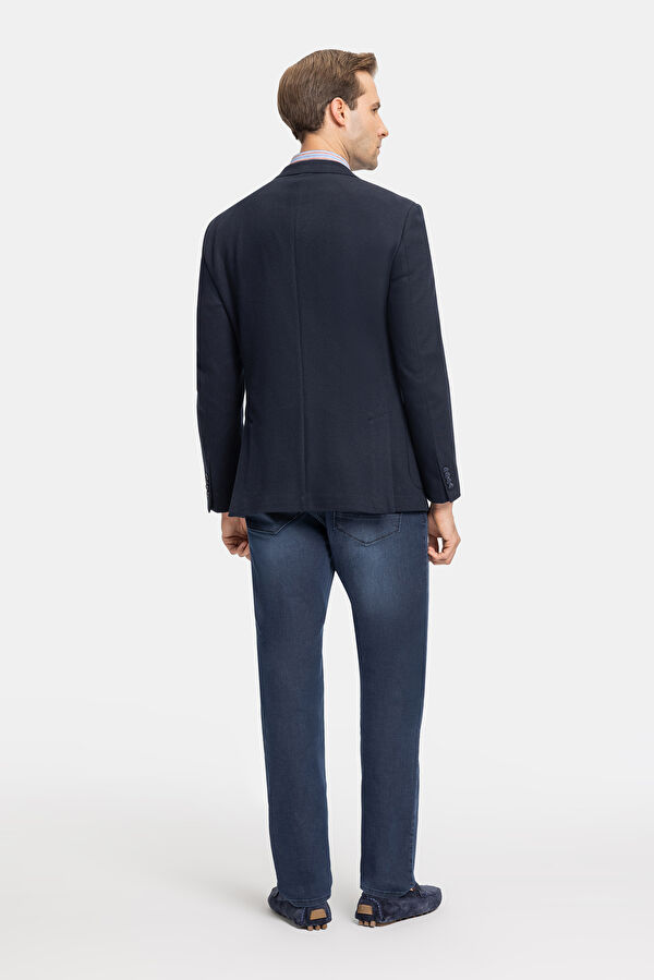 SLIM LACİVERT JEAN PANTOLON 2