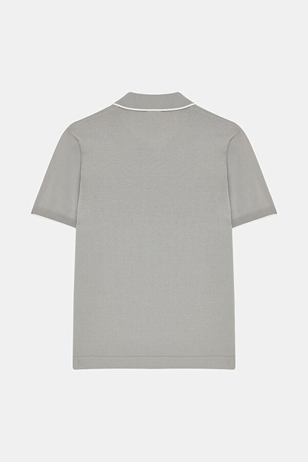 GRİ POLO YAKA T-SHIRT 2