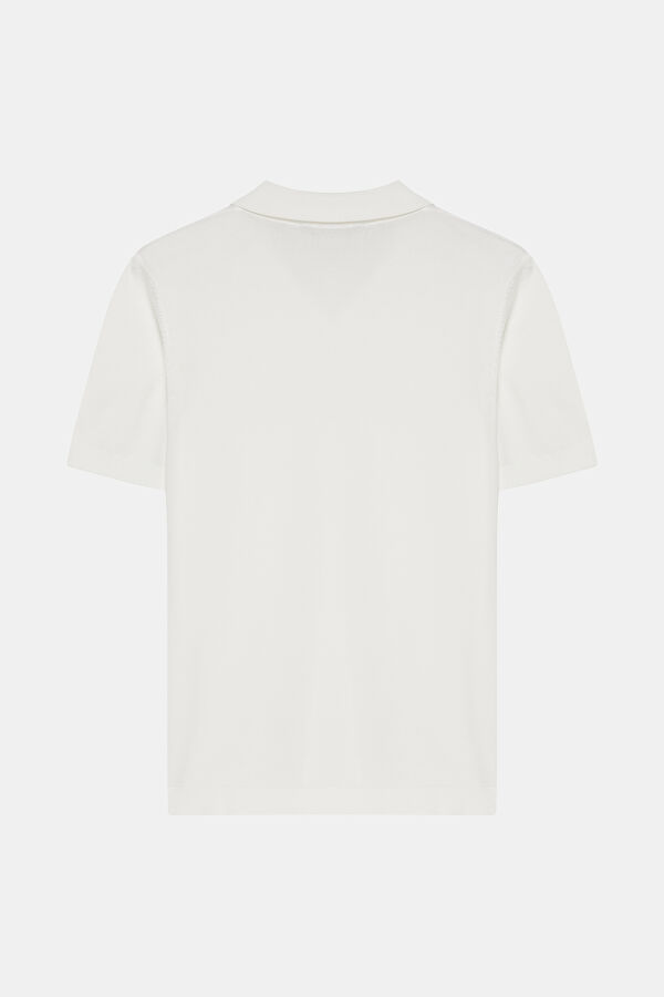 EKRU POLO YAKA T-SHIRT 2