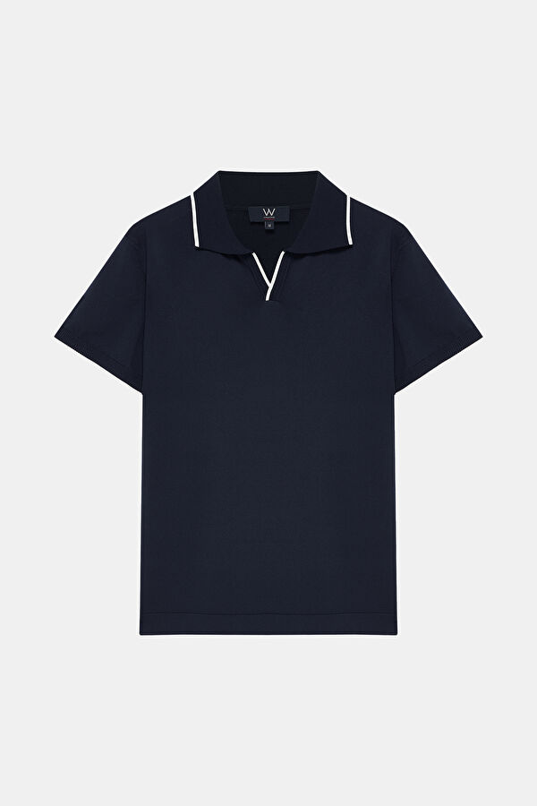 LACİVERT POLO YAKA T-SHIRT