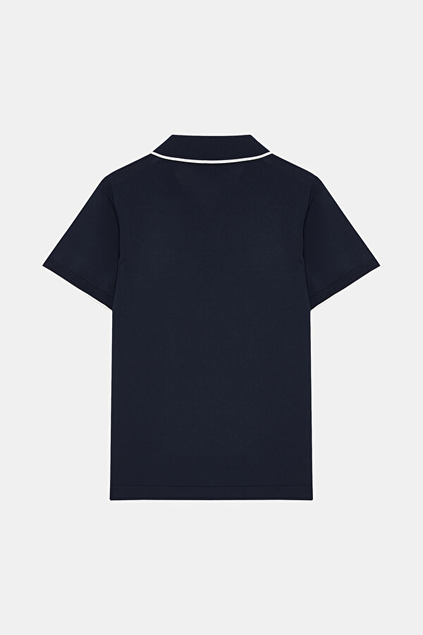 LACİVERT POLO YAKA T-SHIRT 2