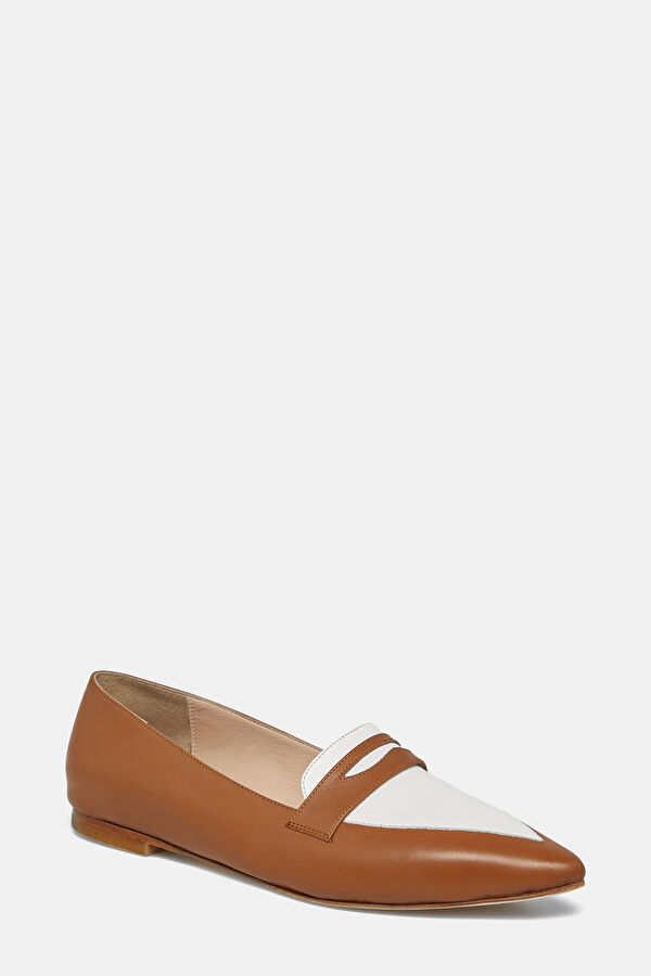 DERİ SİVRİ BURUN LOAFER 3