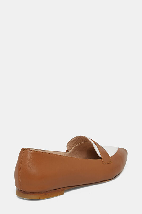 DERİ SİVRİ BURUN LOAFER 4