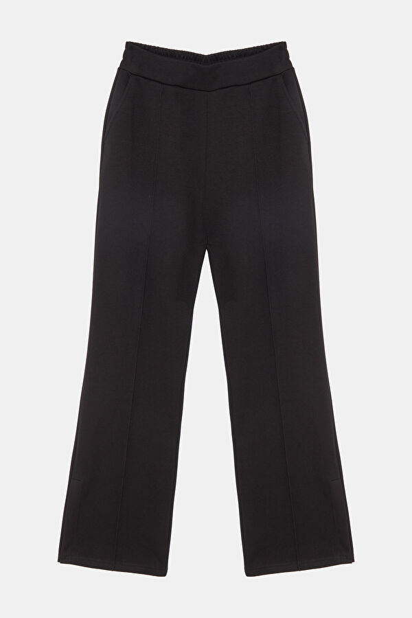 SİYAH STRAIGHT SPOR PANTOLON