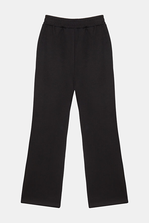 SİYAH STRAIGHT SPOR PANTOLON 2
