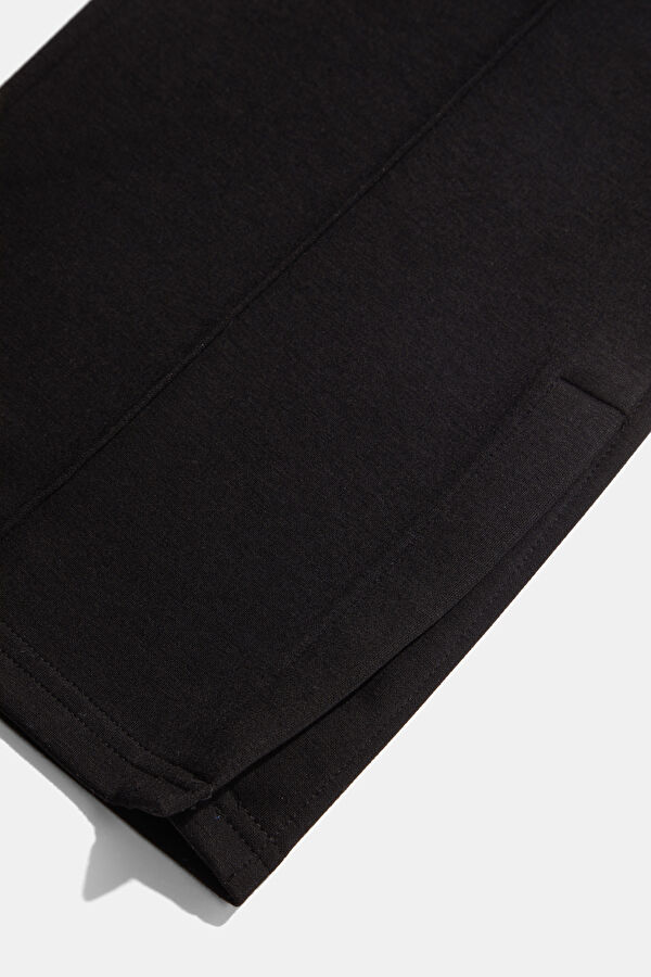 SİYAH STRAIGHT SPOR PANTOLON 4