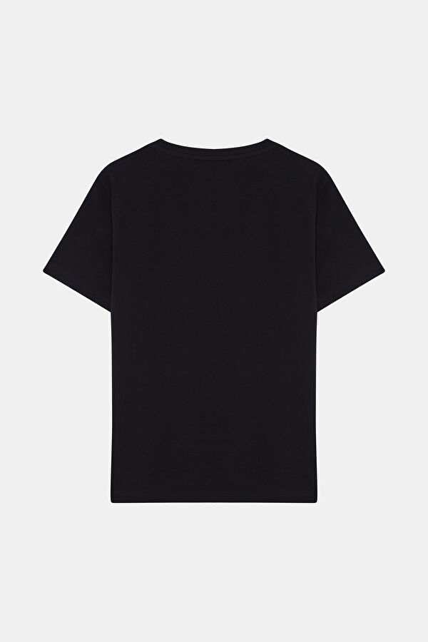SİYAH V YAKA T-SHIRT 2