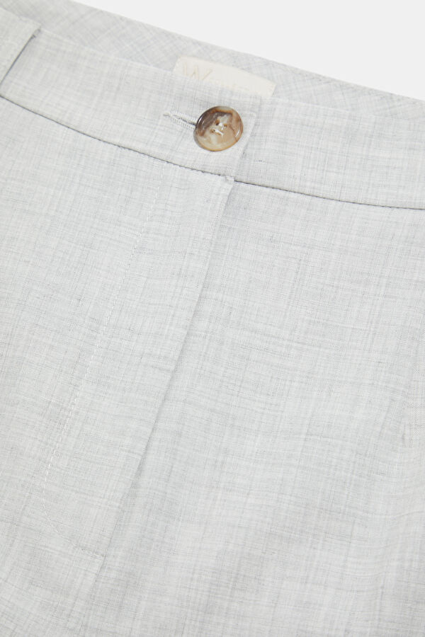 GRİ MELANJ SKINNY LEG PANTOLON 3