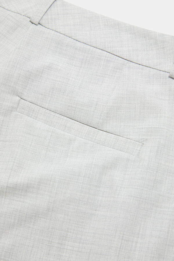 GRİ MELANJ SKINNY LEG PANTOLON 4