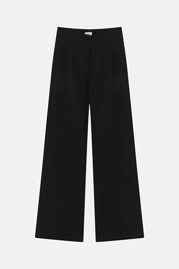 SİYAH WIDE LEG PANTOLON
