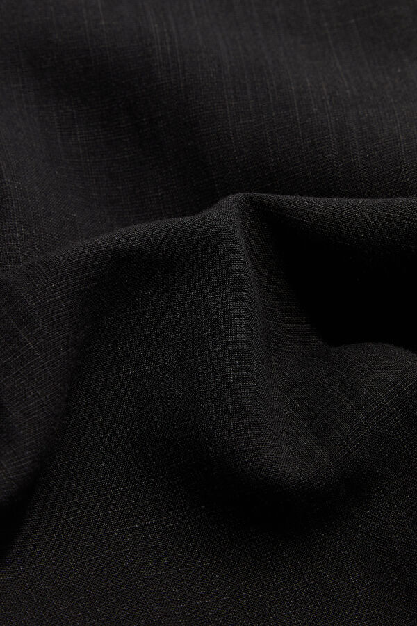 SİYAH WIDE LEG PANTOLON 4