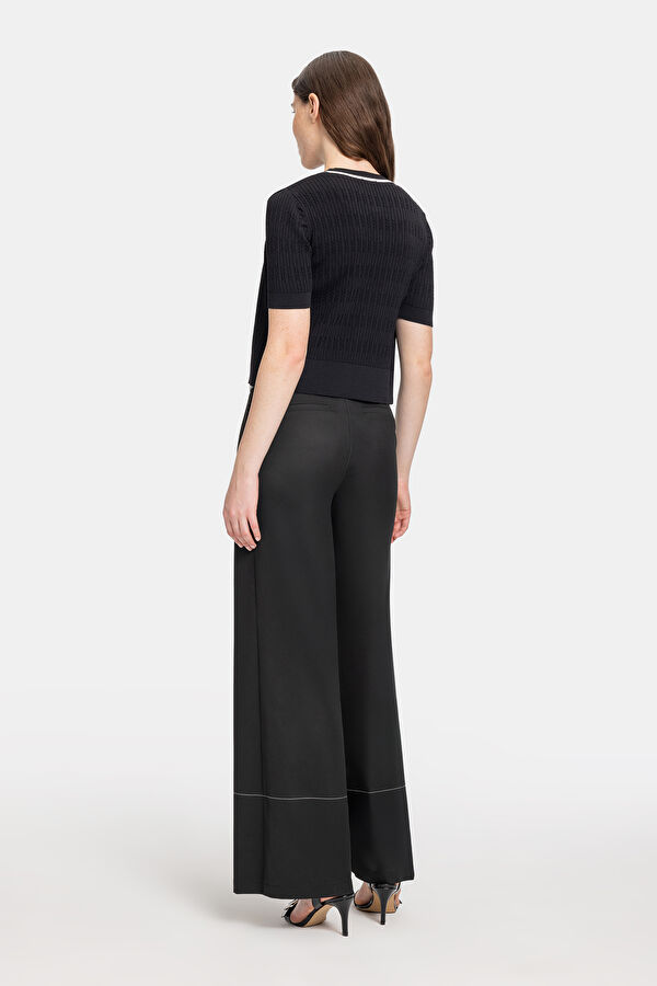 SİYAH STRAIGHT PANTOLON 2