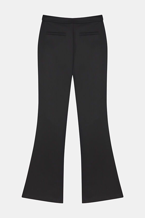 SİYAH WIDE LEG PANTOLON 2