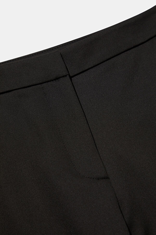 SİYAH WIDE LEG PANTOLON 3