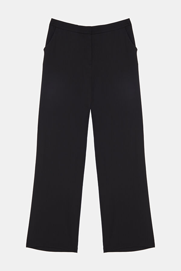 SİYAH STRAIGHT PANTOLON