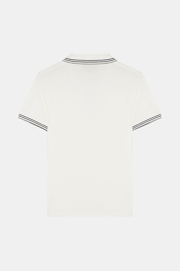 EKRU POLO YAKA T-SHIRT 2