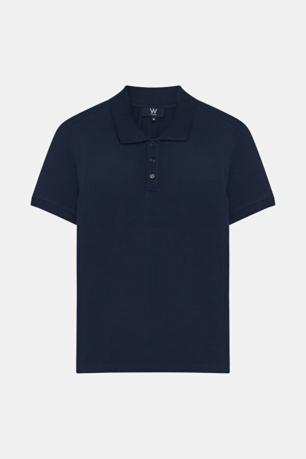 LACİVERT POLO YAKA T-SHİRT