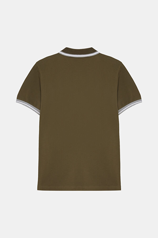 HAKİ POLO YAKA T-SHİRT 2