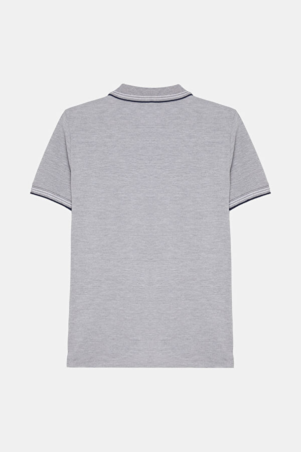 EKRU POLO YAKA T-SHIRT 2