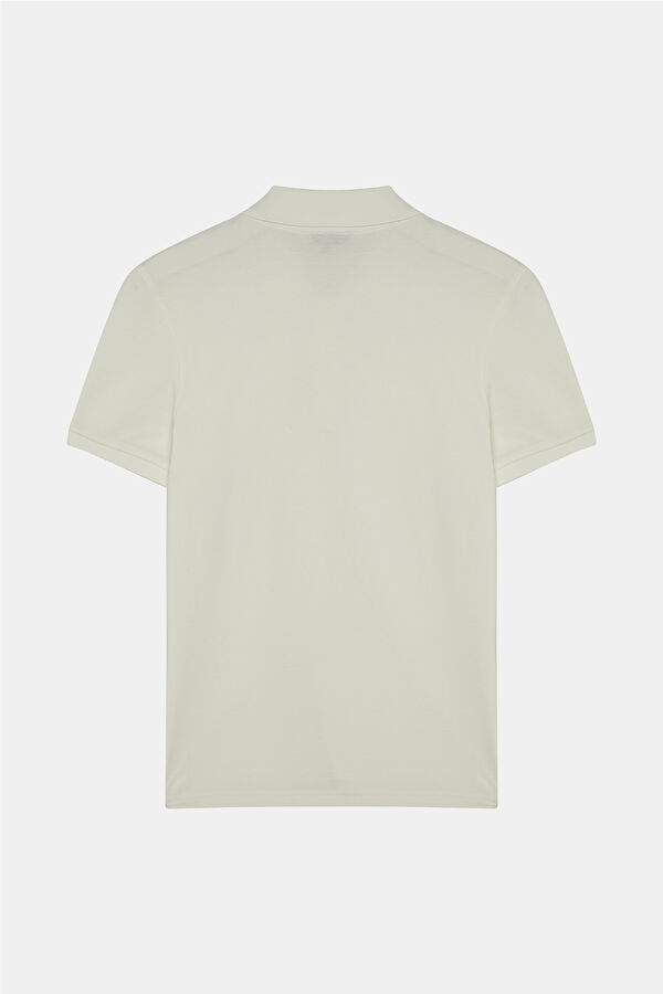 BEYAZ POLO YAKA T-SHİRT 2