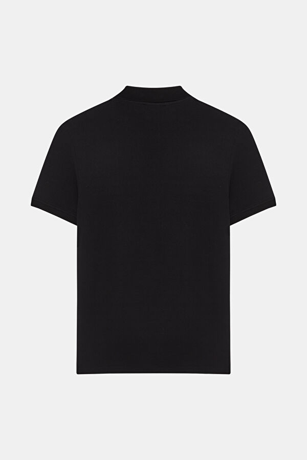 SİYAH POLO YAKA T-SHİRT 2