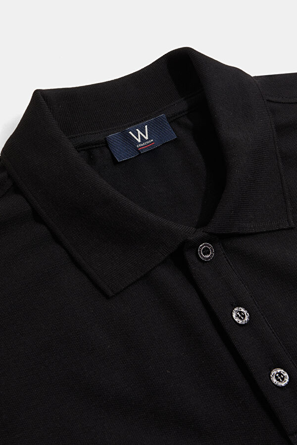 SİYAH POLO YAKA T-SHİRT 3