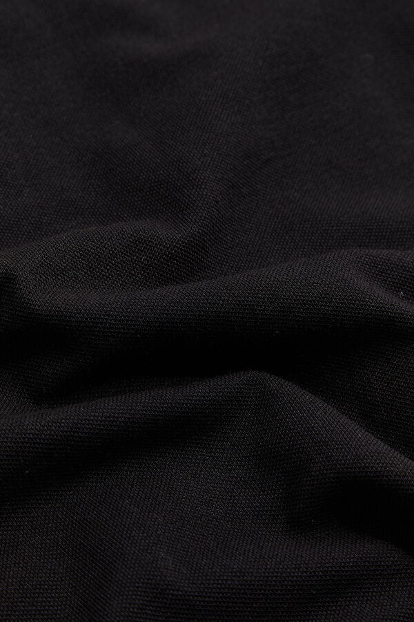 SİYAH POLO YAKA T-SHİRT 4
