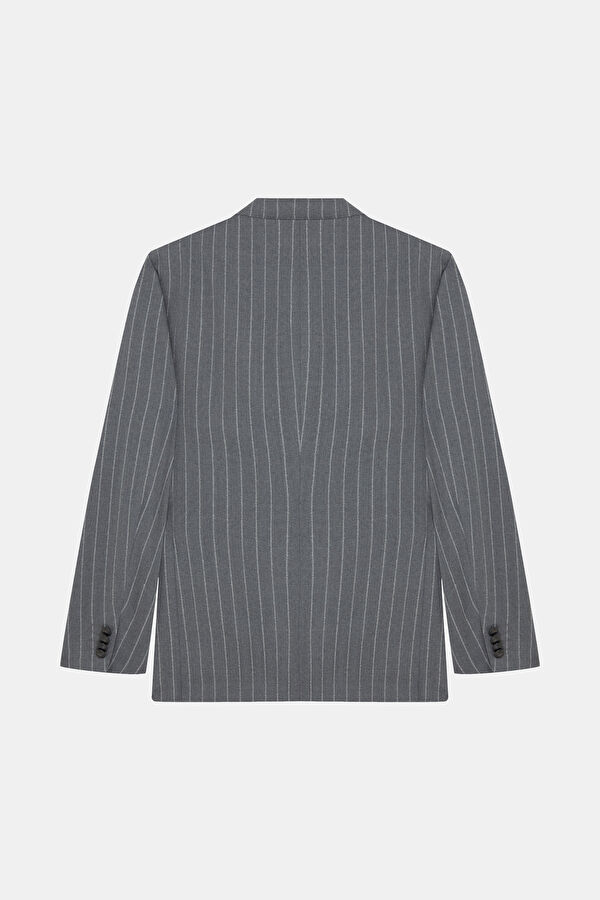 GRİ KRUVAZE REGULAR FIT CEKET 2