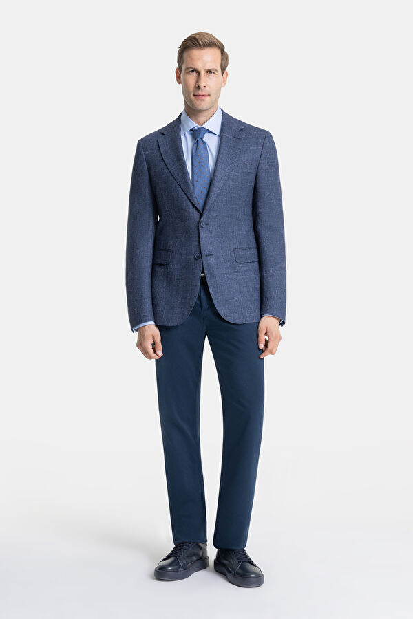 LACİVERT REGULAR FIT CEKET