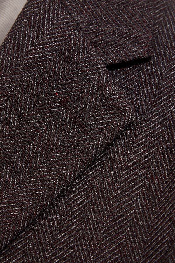 BORDO BALIKSIRTI RELAX FIT CEKET 4