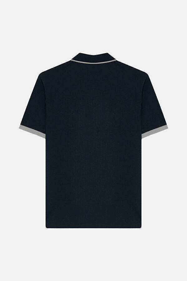 LACİVERT POLO YAKA T-SHİRT 2