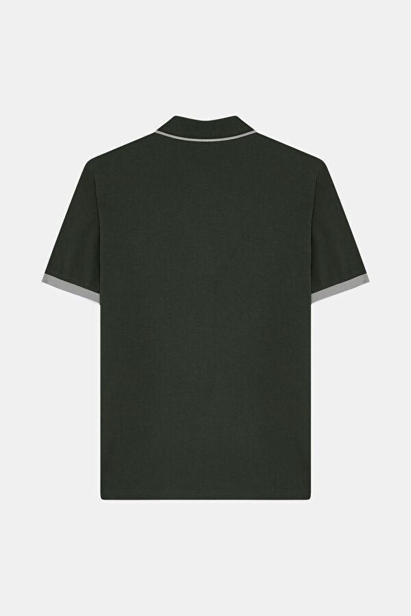 HAKİ POLO YAKA T-SHİRT 2