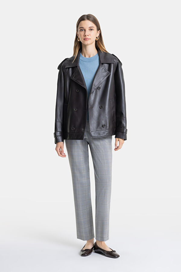 DERİ OVERSIZE CEKET 4