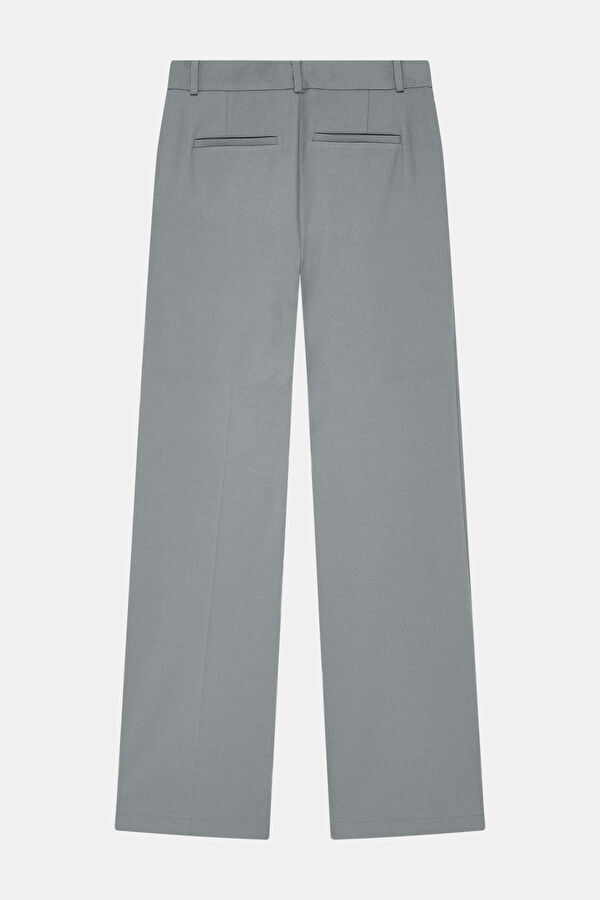 AÇIK HAKİ WIDE LEG PANTOLON 2