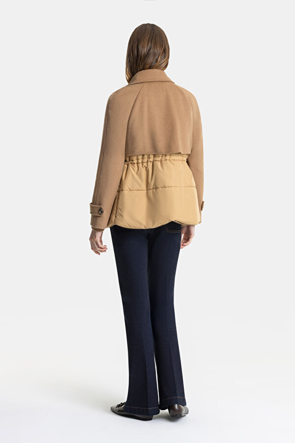 CAMEL GARNİ DETAYLI MONT 2
