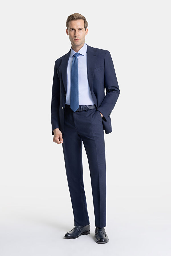 LACİVERT DÜĞMELİ TAKIM ELBİSE 4